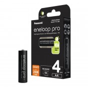 Panasonic Eneloop Pro genopladeligt batteri - 4 x AA