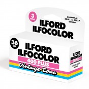 Ilford Ilfocolor 400 Plus Vintage Tone 35mm film 36 exp, 3 pak