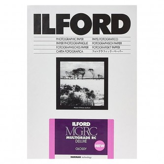 Ilford Photo Multigrade RC Deluxe Glossy 12.7x17.8cm 25
