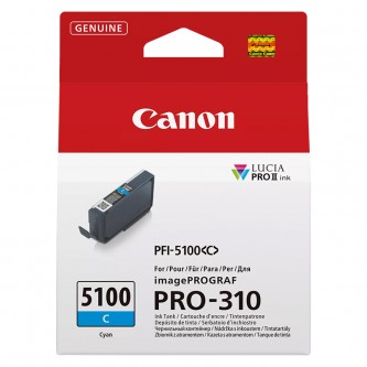 Canon PFI-5100C cyan blækpatron