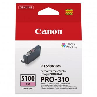 Canon PFI-5100PM fotomagenta blækpatron