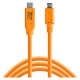 Tether Tools TetherPro USB-C til 2.0 Micro-B 5-PIN 4.6m, orange