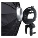 Godox S2-TYPE Bracket Bowens + Softbox 60x60cm