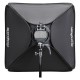 Godox S2-TYPE Bracket Bowens + Softbox 60x60cm