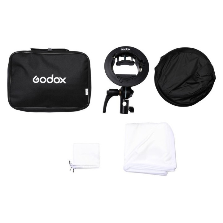 Godox S2-TYPE Bracket Bowens + Softbox 60x60cm