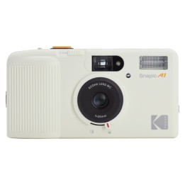 Kodak Snapic A1 Rhino Ivory White 35mm analogt kamera