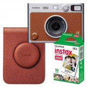 Fuji Instax mini EVO - brun, Gavesæt