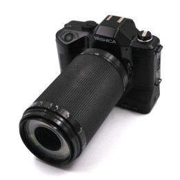 Yashica Dental-Eye II (m. 100mm f/4 macro og indbygget ring-flash)