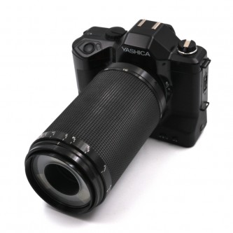 Yashica Dental-Eye II (m. 100mm f/4 macro og indbygget ring-flash)