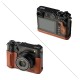 SmallRig 5268 Leather Case Kit til Fuji GFX100RF brun