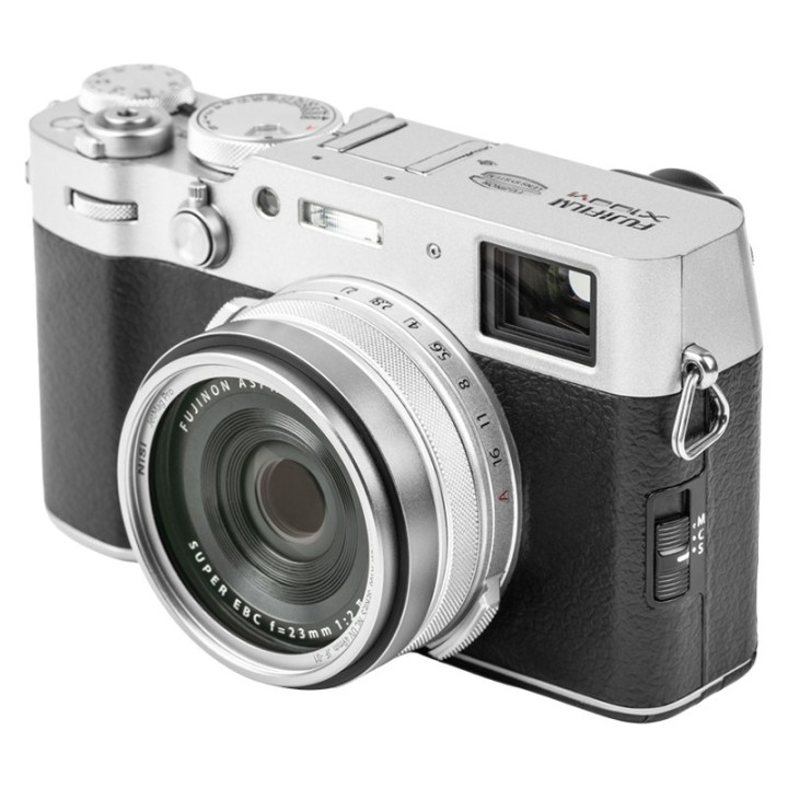 NiSi JetMag Pro Lens Hood, Uv Filter & Cap for Fuji X100