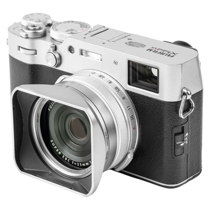 NiSi JetMag Pro Lens Hood, Uv Filter & Cap for Fuji X100