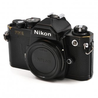 Nikon FM2 Kamerahus sort