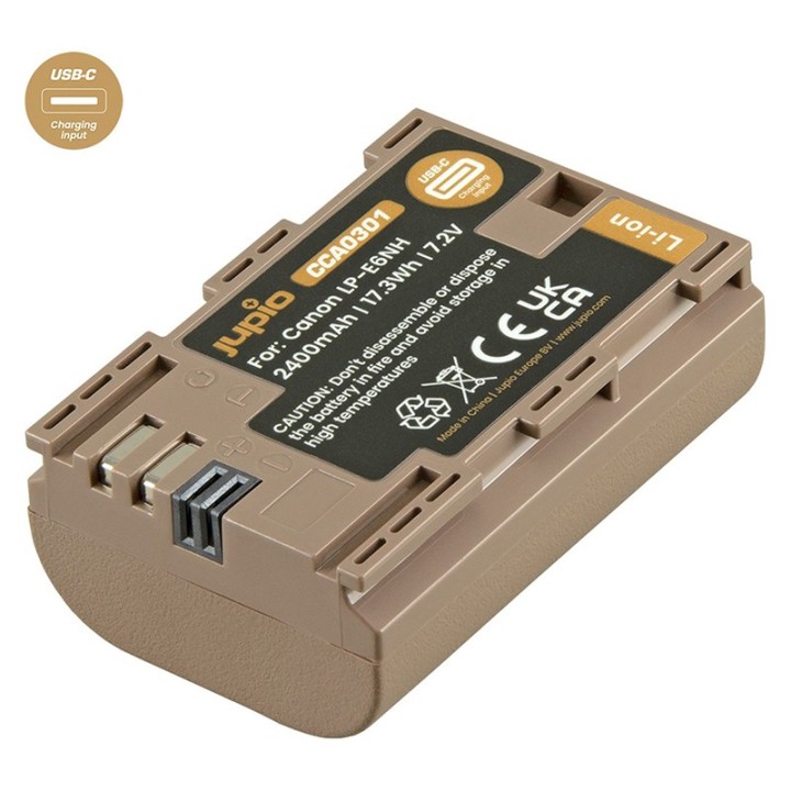 Jupio LP-E6NH Ultra C (USB-C Input)