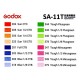 Godox Color Gels 16pcs SA-11T