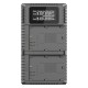 Nitecore UCN2 Pro dobbeltlader til Canon LP-E6