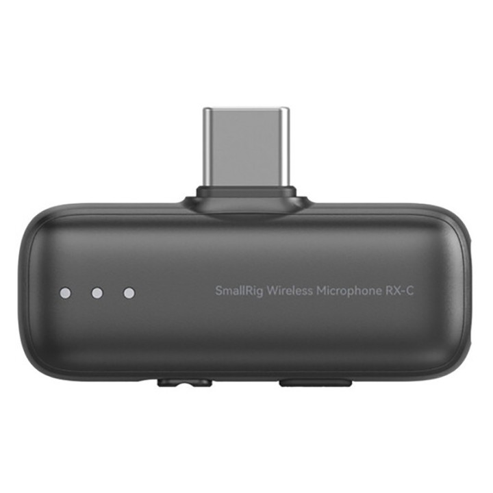 SmallRig 5717 S70-C2 Wireless Microphone with USB-C Adapter for Phones