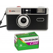Agfaphoto genanvendeligt kamera 35mm Sort