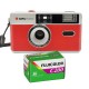 Agfaphoto genanvendeligt kamera 35mm Rød
