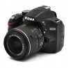 Nikon D3200 m. Nikkor AF-S 18-55mm f/3.5-5.6G II ED VR DX