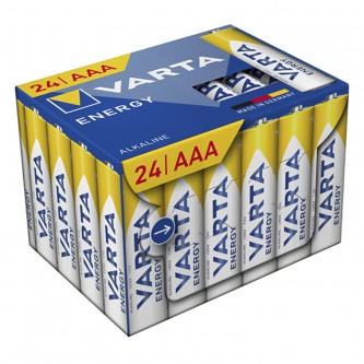 Varta Energy Micro AAA CUBE CUBE batteri 24 pak