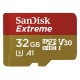 SanDisk 32GB Extreme microSDXC m/ adapter