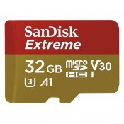 SanDisk 32GB Extreme microSDXC m/ adapter
