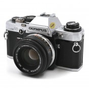Olympus OM-10 med Zuiko MC Auto-S 50mm f/1.8