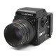Zenza Bronica GS-1 kit: Waist level søger, Zenzanon PG 100mm f/3.5 og GS-6X7 120 magasing