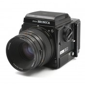 Zenza Bronica GS-1 kit: Waist level søger, Zenzanon PG 100mm f/3.5 og GS-6X7 120 magasing