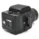 Zenza Bronica GS-1 kit: Waist level søger, Zenzanon PG 100mm f/3.5 og GS-6X7 120 magasing