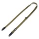 Artisan & Artist ACAM-100AA Slim & Soft Cloth Camera strap - Leica m/mirrorless (w/ring) Khaki