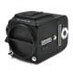 Hasselblad 500C/M hus med A12 filmmagasin og waist level finder
