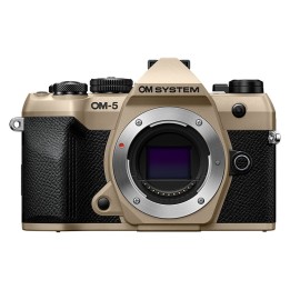 OM System OM-5 mark II body Sand beige