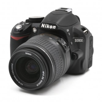 Nikon D3100 m. Nikkor AF-S 18-55mm f/3.5-5.6G II ED