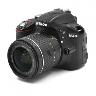 Nikon D3300 DSLR med AF 18-55mm VR