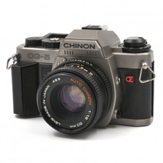 Chinon CG-5 SLR med 50mm f/1.9