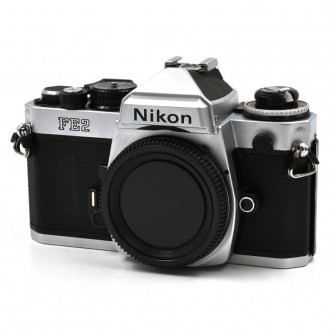 Nikon FE2 hus sølv