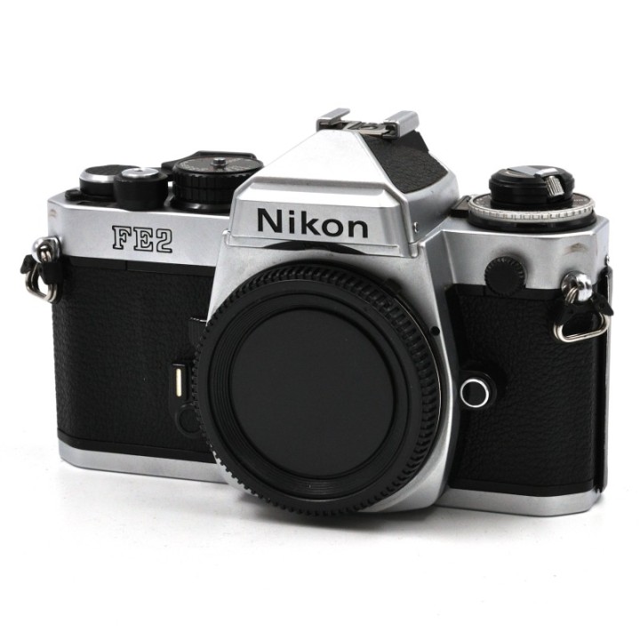 Nikon FE2 hus sølv