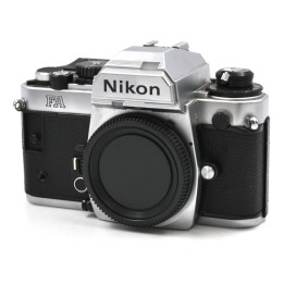 Nikon FA kamerahus sølv