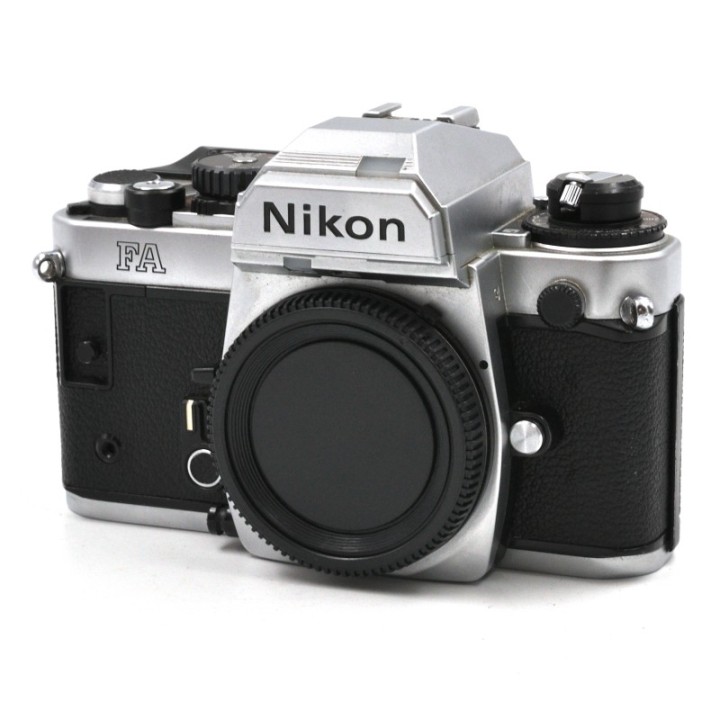 Nikon FA kamerahus sølv