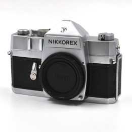 Nikkorex F SLR hus sølv