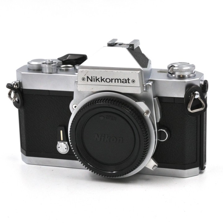 Nikkormat FT2 SLR hus sølv