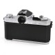 Nikkormat FT2 SLR hus sølv