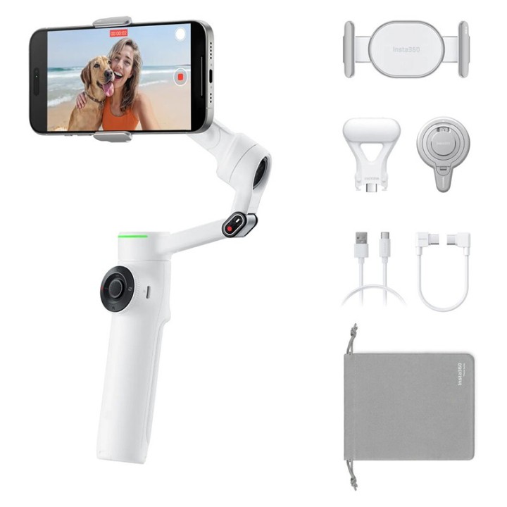 Insta360 Flow 2 Pro gimbal Creator Bundle (Stone Gray)