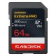 Sandisk Extreme Pro 64 GB SDXC V30 UHS-I U3, Class 10