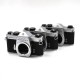 3 x Pentax Spotmatic - Defekt til reservedele