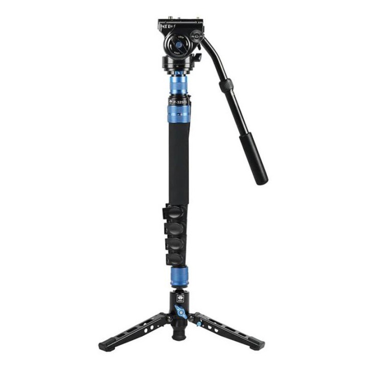 Sirui Monopod P-325FL med VH-10 videohoved