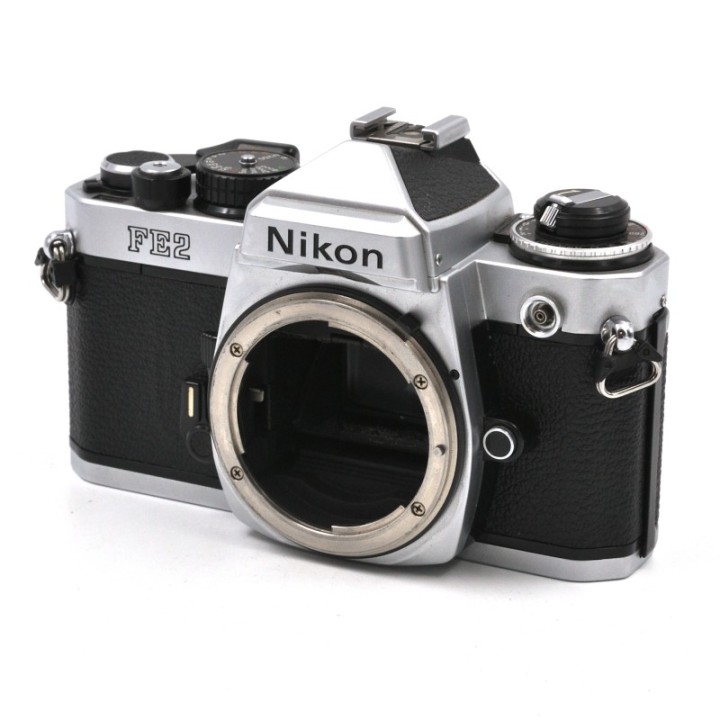 Nikon FE2 hus sølv