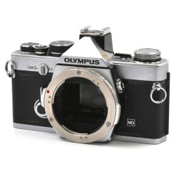 Olympus OM-2n MD sølv analog SLR